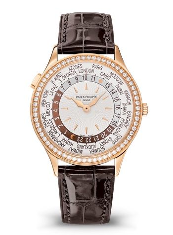 Patek Philippe World Time 7130 Rose Gold / Ivory 7130R-011