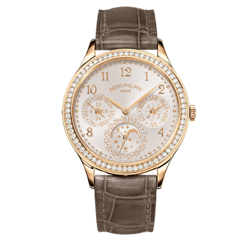 Patek Philippe Perpetual Calendar 7140 Rose Gold / Silver-White 7140R-001
