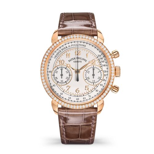 Patek Philippe Chronograph 7150 Rose Gold / Silver 7150/250R-001