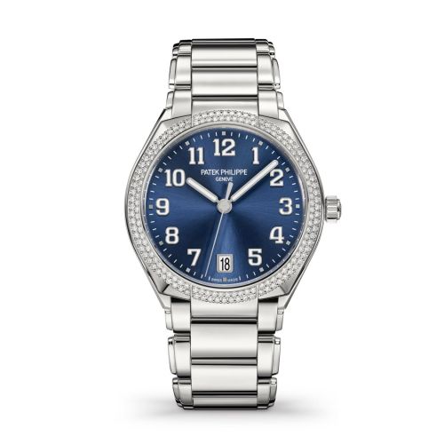 Patek Philippe Twenty-4 Automatic Stainless Steel / Diamond / Blue 7300/1200A-001
