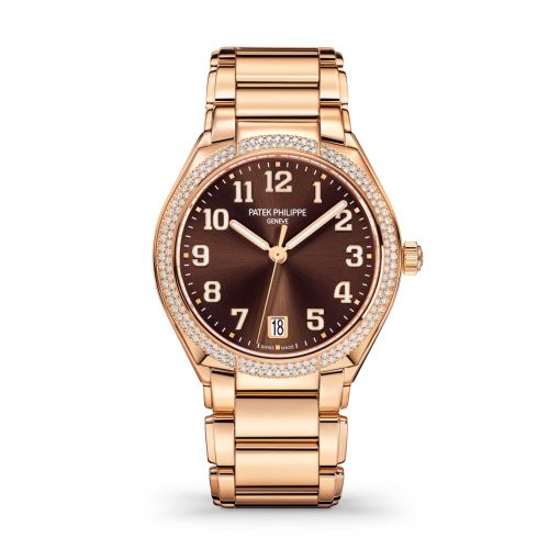 Patek Philippe Twenty-4 Automatic Rose Gold / Diamond / Brown 7300/1200R-001