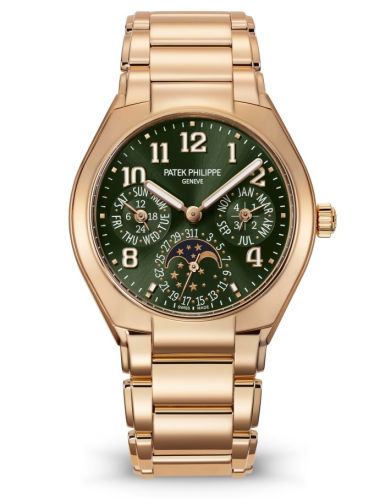 Patek Philippe Twenty-4 Perpetual Calendar Rose Gold / Green 7340/1R-010