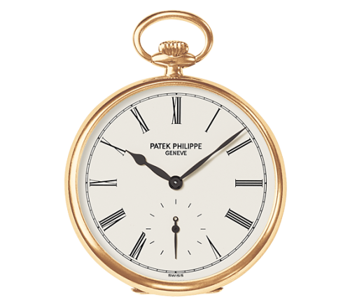 Patek Philippe Pocket Watch Lepine Yellow Gold / White 973J-010