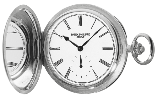 Patek Philippe Pocket Watch Savonette White Gold / White 980G-001