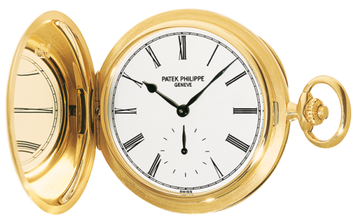 Patek Philippe Pocket Watch Savonette Yellow Gold / White 980J-010