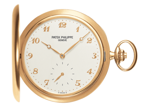 Patek Philippe Pocket Watch Savonette Yellow Gold / Silver 980J-011