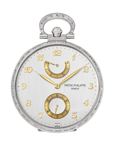 Patek Philippe Pocket Watch Lepine Power Reserve White Gold / From Mother to Daughter 982/177G