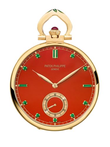 Patek Philippe Pocket Watch Lepine Yellow Gold / Tudor Rose 992/102J