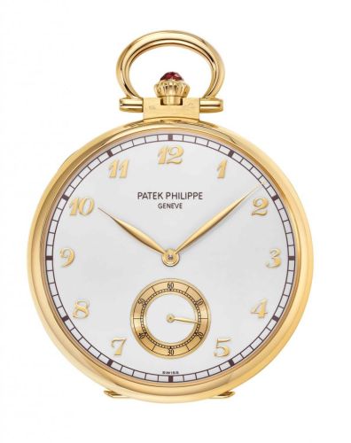 Patek Philippe Pocket Watch Lepine Yellow Gold / Apsaalooke Sentinels 992/115J