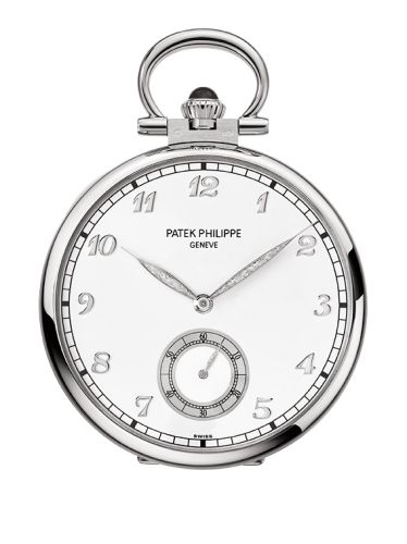 Patek Philippe Pocket Watch Lepine White Gold / Place du Molard 992/164G