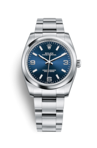 Rolex Oyster Perpetual 34 Blue Explorer 114200-0014