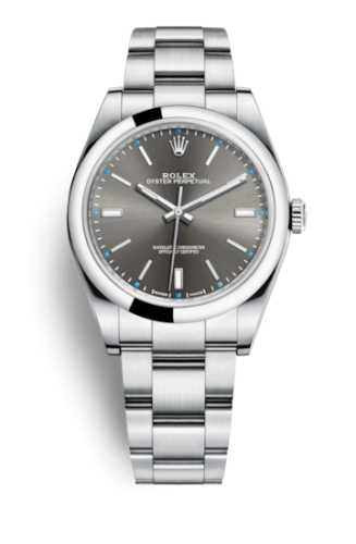 Rolex Oyster Perpetual 39 Dark Rhodium 114300-0001