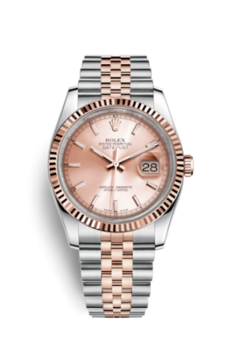 Rolex Datejust 36 Rolesor Everose Fluted / Jubilee / Pink 116231-0062