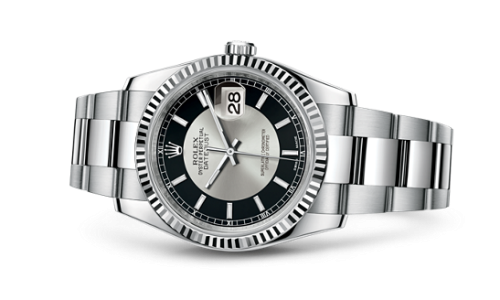 Rolex Datejust 36 Stainless Steel Fluted / Oyster / Bullseye 116234-0152