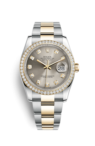 Rolex Datejust 36 Rolesor Yellow Diamond / Oyster / Steel Diamond 116243-0013