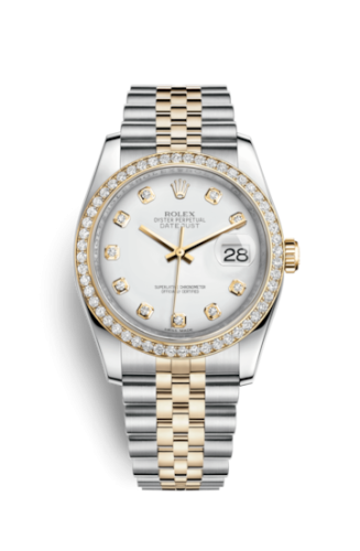 Rolex Datejust 36 Rolesor Yellow Diamond / Jubilee / White Diamond 116243-0021