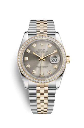 Rolex Datejust 36 Rolesor Yellow Diamond / Jubilee / Steel Diamond 116243-0023