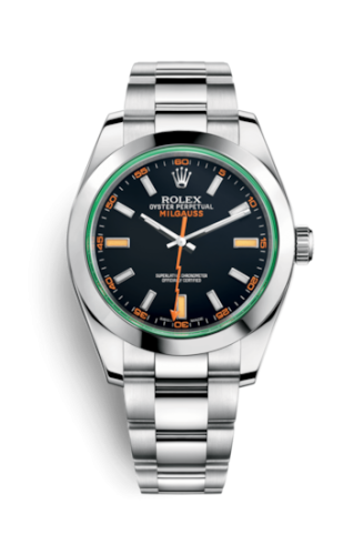 Rolex Milgauss GV Stainless Steel / Black 116400GV-0001