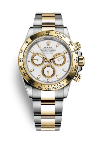Rolex Cosmograph Daytona Stainless Steel / Yellow Gold / White 116503-0001