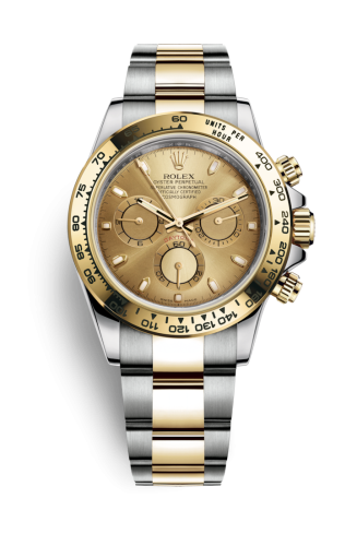 Rolex Cosmograph Daytona Stainless Steel / Yellow Gold / Champagne 116503-0003