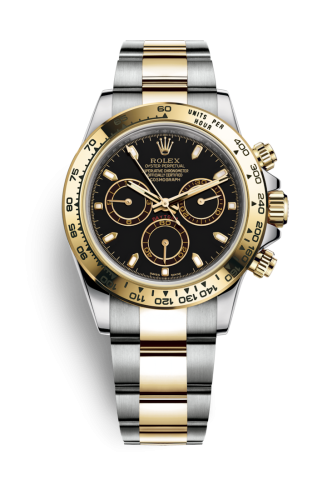 Rolex Cosmograph Daytona Stainless Steel / Yellow Gold / Black 116503-0004