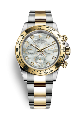 Rolex Cosmograph Daytona Stainless Steel / Yellow Gold / MOP Diamonds 116503-0007