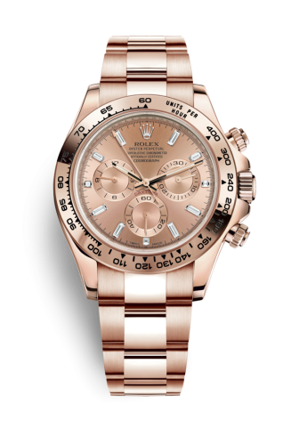 Rolex Cosmograph Daytona Everose / Pink Baguette 116505-0006