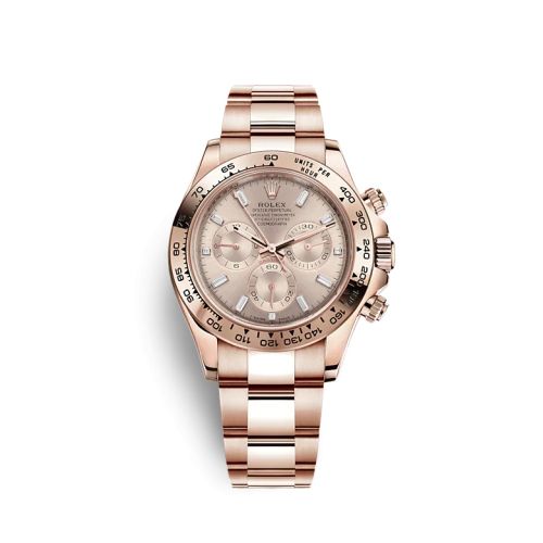 Rolex Cosmograph Daytona Everose / Pink - Baguette 116505-0017