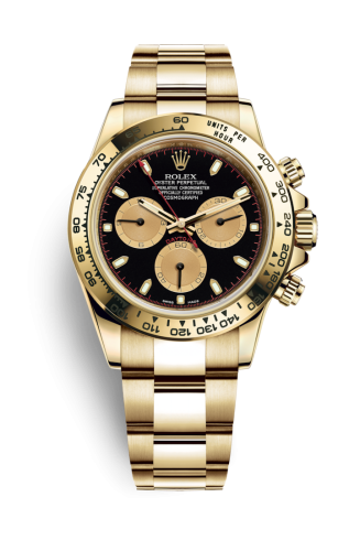 Rolex Cosmograph Daytona Yellow Gold / Black 116508-0009