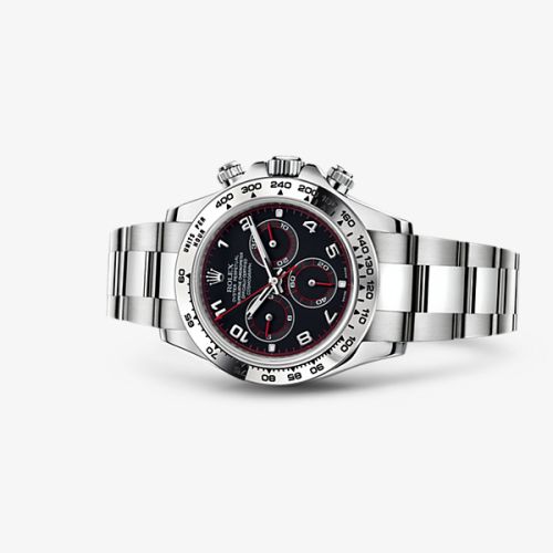Rolex Daytona White Gold Black Racing 116509-0036