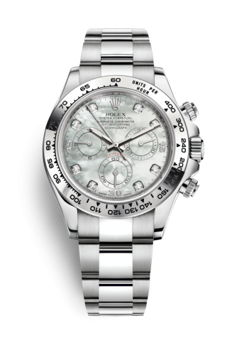 Rolex Cosmograph Daytona White Gold / MOP Diamond 116509-0064