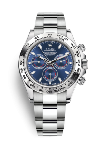 Rolex Cosmograph Daytona White Gold / Blue 116509-0071