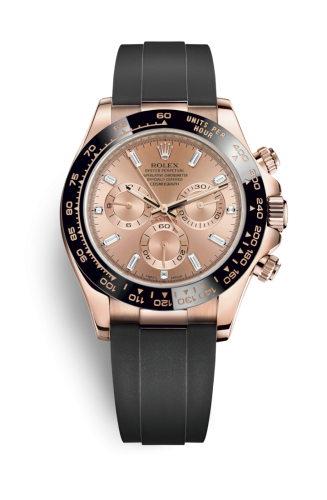 Rolex Cosmograph Daytona Everose / Cerachrom / Pink - Baguette / Oysterflex 116515LN-0016