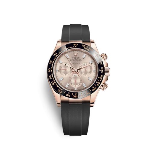 Rolex Cosmograph Daytona Everose / Cerachrom / Pink - Baguette / Oysterflex 116515LN-0061