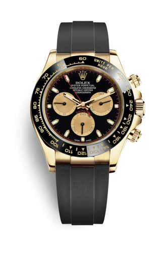 Rolex Cosmograph Daytona Yellow Gold / Cerachrom / Black / Oysterflex 116518LN-0039