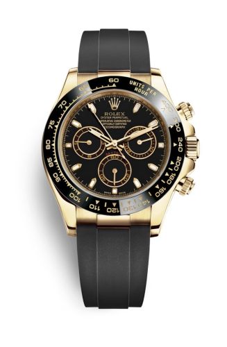 Rolex Cosmograph Daytona Yellow Gold / Cerachrom / Black / Oysterflex 116518LN-0043