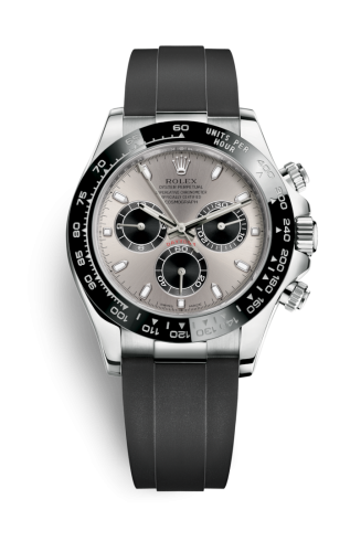 Rolex Cosmograph Daytona White Gold / Cerachrom / Silver / Oysterflex 116519LN-0024
