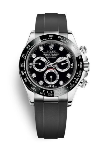Rolex Cosmograph Daytona White Gold / Cerachrom / Black - Diamond / Oysterflex 116519LN-0025