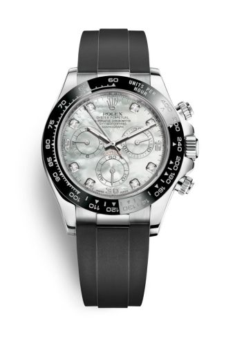 Rolex Cosmograph Daytona White Gold / Cerachrom / MOP Diamond / Oysterflex 116519LN-0026