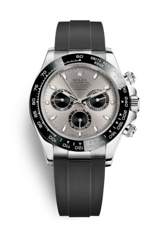 Rolex Cosmograph Daytona White Gold / Cerachrom / Silver / Oysterflex 116519LN-0027