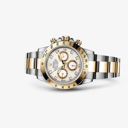 Rolex Daytona Rolesor White Diamond 116523-0057