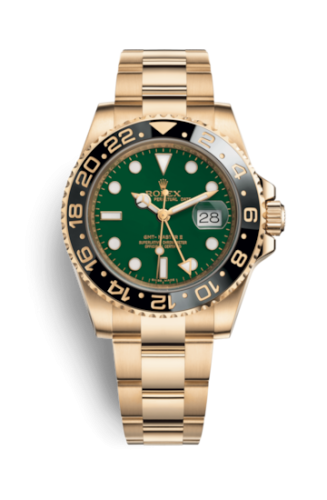 Rolex GMT-Master II Yellow Gold / LN / Green 116718LN-0002