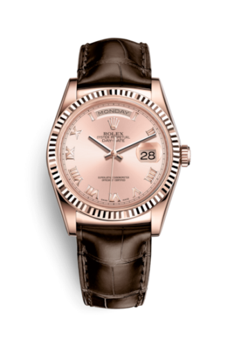 Rolex Day-Date 36 Everose / Strap / Pink Roman 118135-0067