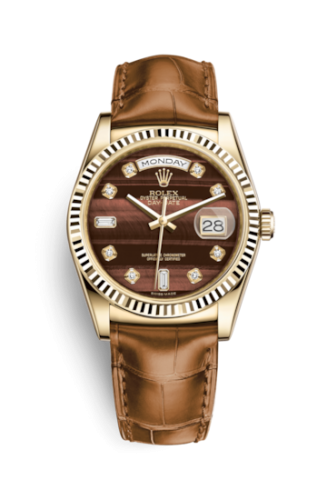 Rolex Day-Date 36 Yellow Gold / Strap / Bull's Eye 118138-0127