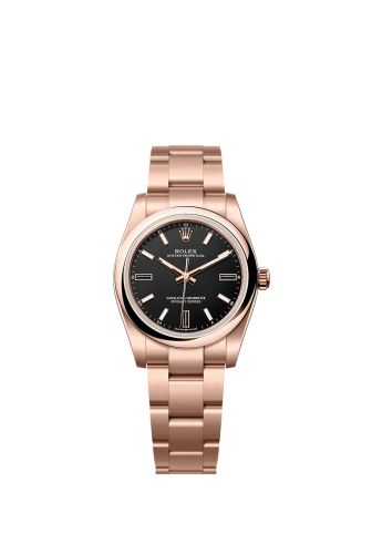Rolex Oyster Perpetual 34 Everose / Black 124205-0001