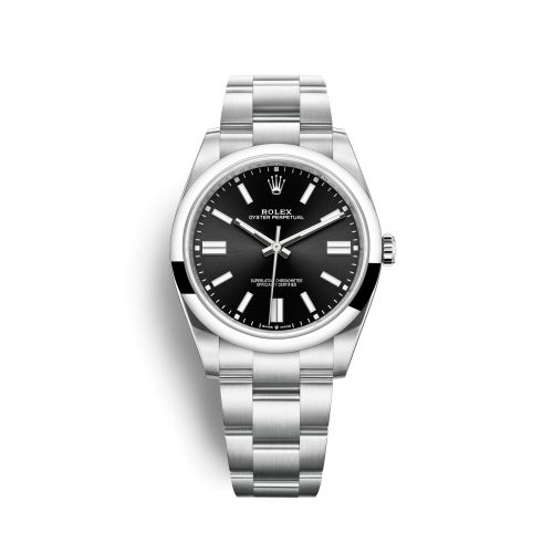 Rolex Oyster Perpetual 41 Stainless Steel / Black 124300-0002