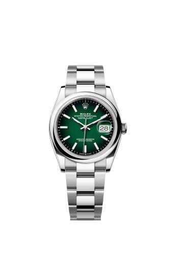 Rolex Datejust 36 Stainless Steel - Domed / Green Ombré / Oyster 126200-0025