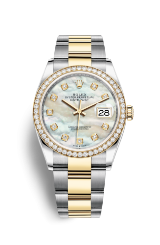 Rolex Datejust 36 Stainless Steel / Yellow Gold / Diamond / MOP Diamond / Oyster 126283RBR-0010