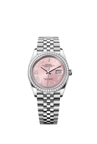 Rolex Datejust 36 Stainless Steel - Diamond / Pink Roman / Jubilee 126284RBR-0057