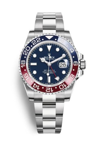 Rolex GMT-Master II White Gold / BLRO / Blue 126719BLRO-0003
